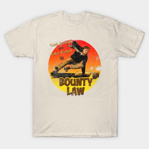 Bounty Law, distressed T-Shirt by hauntedjack
